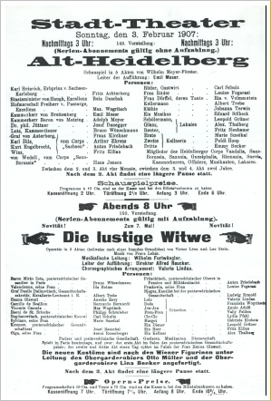 Concert du 3 février 1907 [Affiche] - Cliquez pour agrandir l'image